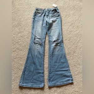 Nordstrom BP blue denim lowrise ripped jeans